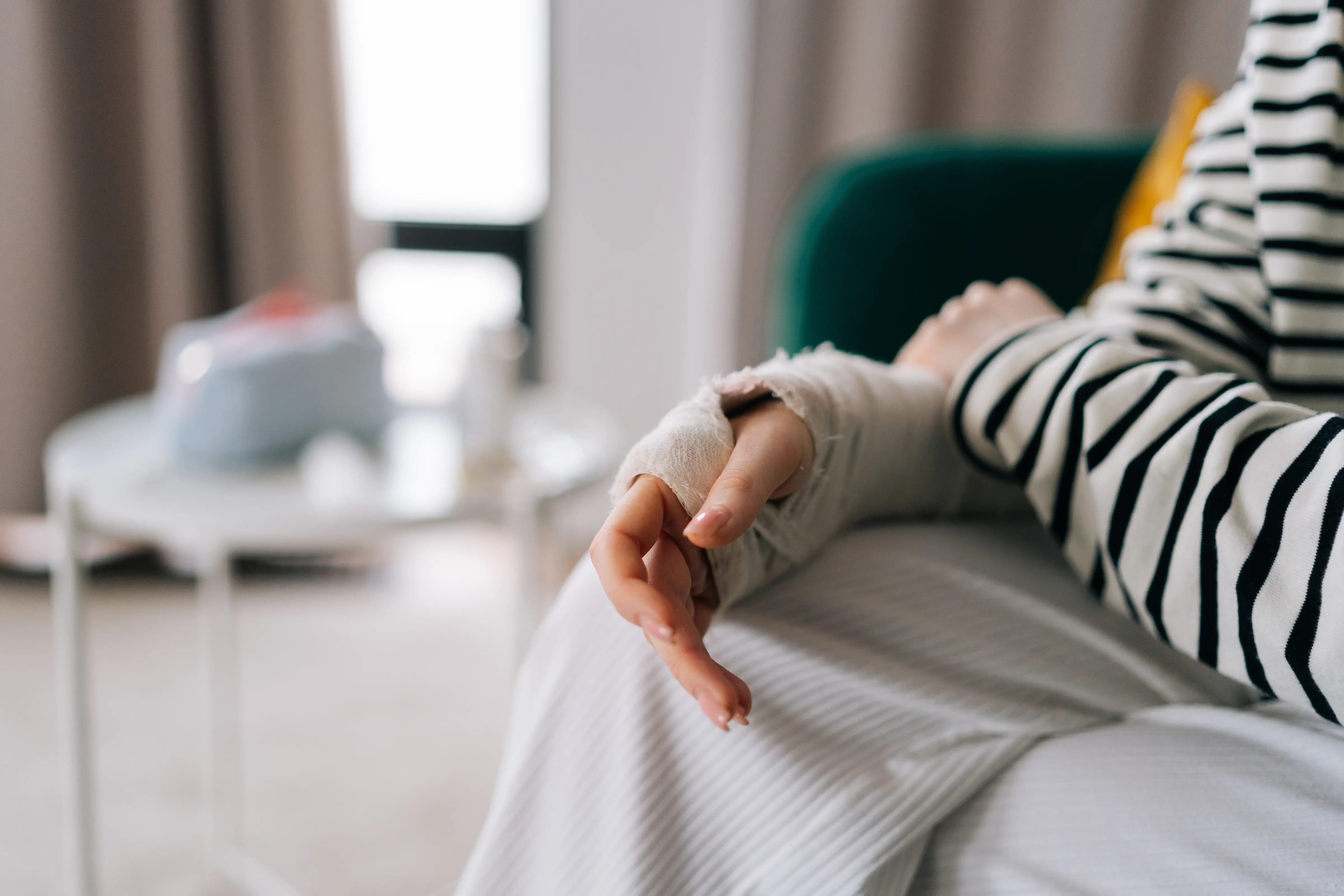broken arm