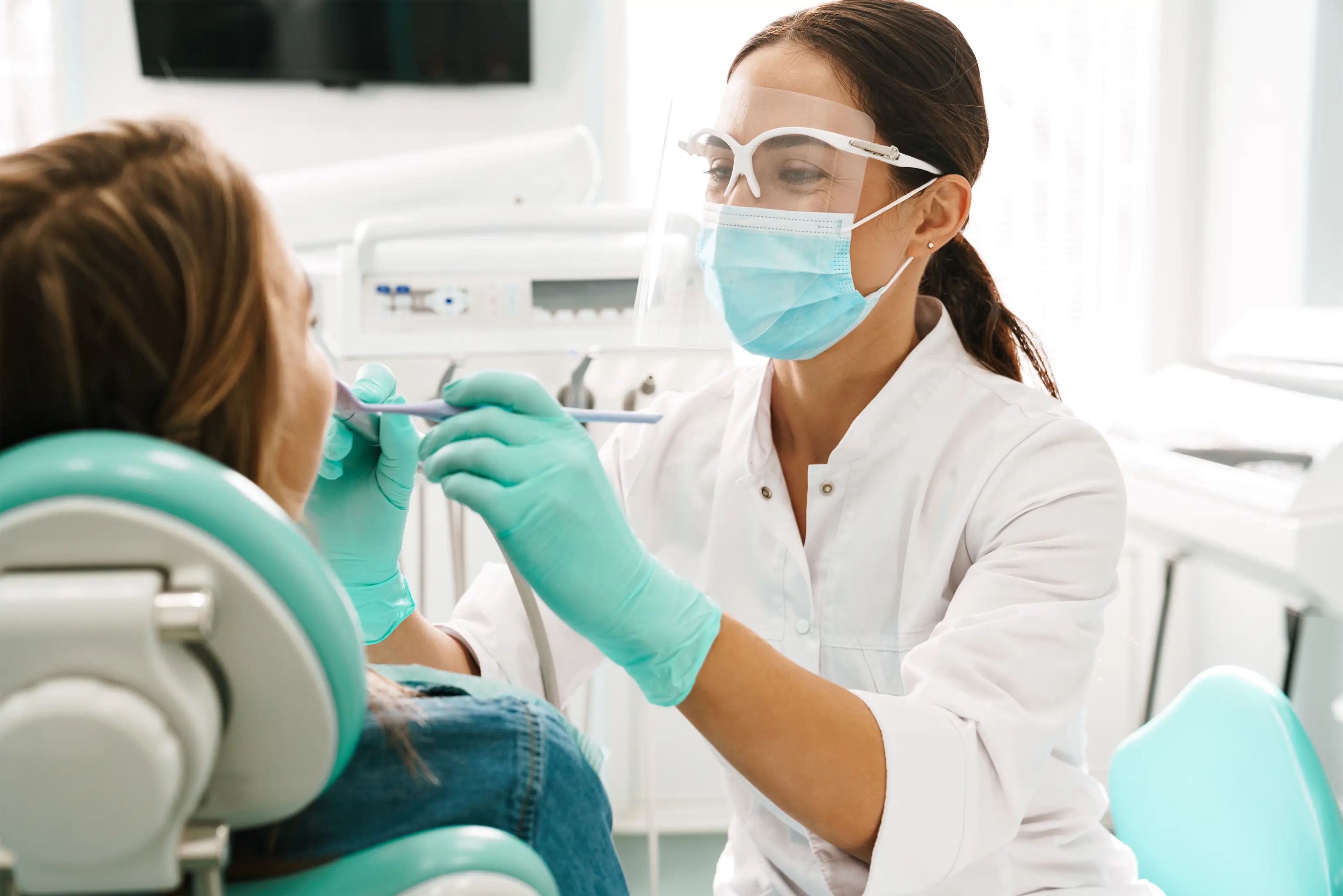 woman dentist
